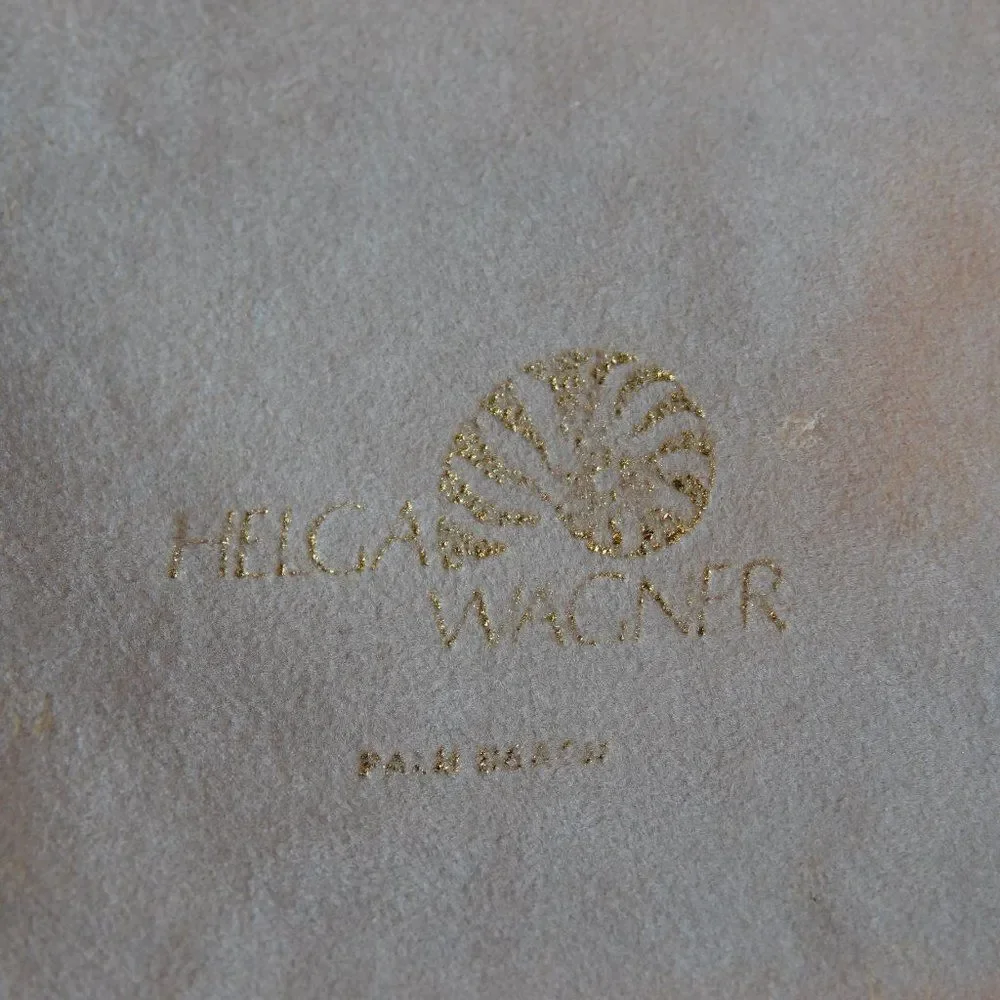 Vintage Helga Wagner Palm Beach Jewelry Pouch
